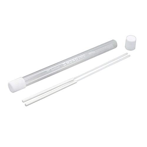 Tombow 57316 MONO Zero Eraser Refills, Round, 2-Pack. MONO Zero Precision Tip Eraser Refills Tombow 57316 MONO Zero Eraser Refills, Round, 2-Pack. MONO Zero Precision Tip Eraser Refills