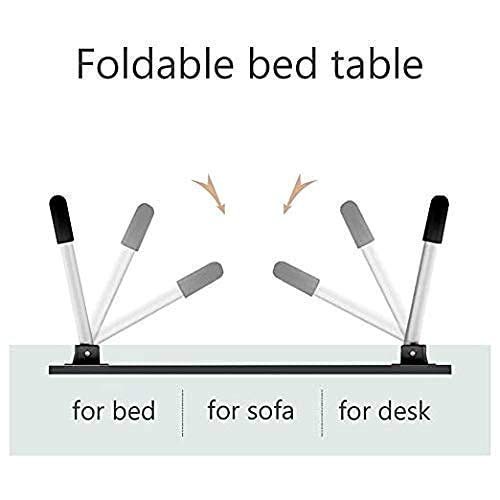 ANGARI Foldable Bed Study Table Portable Multifunction Laptop-Table Lapdesk for Children Bed Foldabe Table Work Office Home with Tablet Slot & Cup Holder Bed Study Table Brown Coloured (Blue) ANGARI Foldable Bed Study Table Portable Multifunction Laptop-Table Lapdesk for Children Bed Foldabe Table Work Office Home with Tablet Slot & Cup Holder Bed Study Table Brown Coloured (Blue)