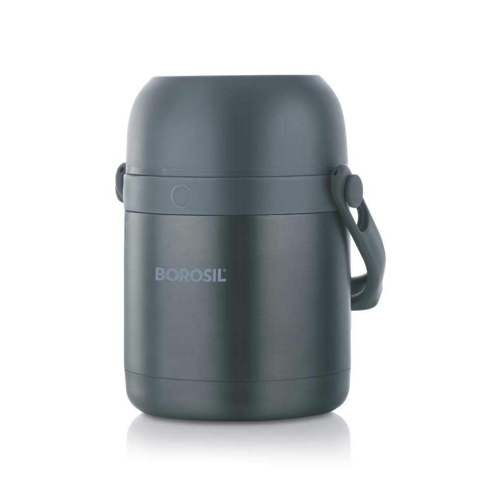 Material Stainless Steel Colour Steel Grey Style 4-Pieces Brand Borosil Item Dimensions LxWxH 15.2 x 13.8 x 31.6 Centimeters Shape Round Pattern Lunch Box Item Weight 1580 Grams Net Quantity 1 U Age Range (Description) Adult Material Stainless Steel Colour Steel Grey Style 4-Pieces Brand Borosil Item Dimensions LxWxH 15.2 x 13.8 x 31.6 Centimeters Shape Round Pattern Lunch Box Item Weight 1580 Grams Net Quantity 1 U Age Range (Description) Adult