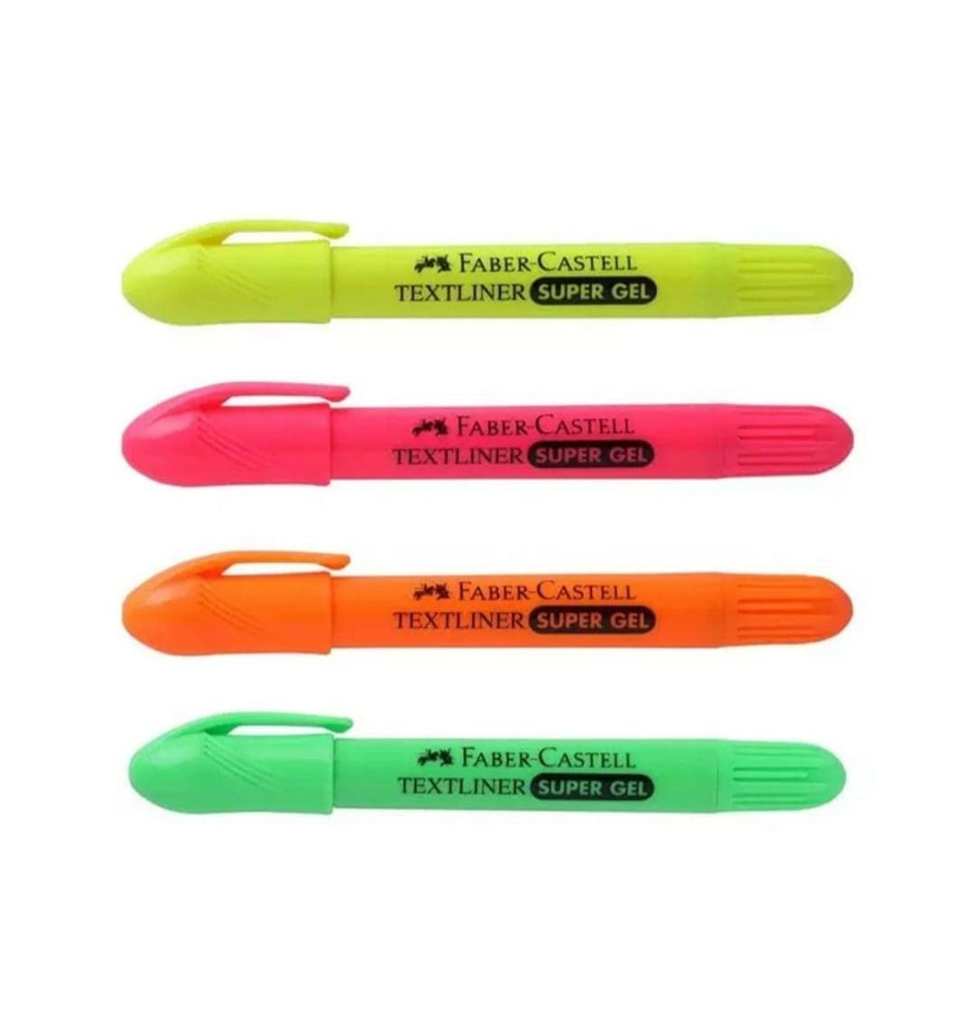 Faber Castell Gel Text Liner Set of 4 Faber Castell Gel Text Liner Set of 4