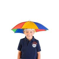 P&P Boy's and Girl's Hat Umbrella for Rain (Multicolour)