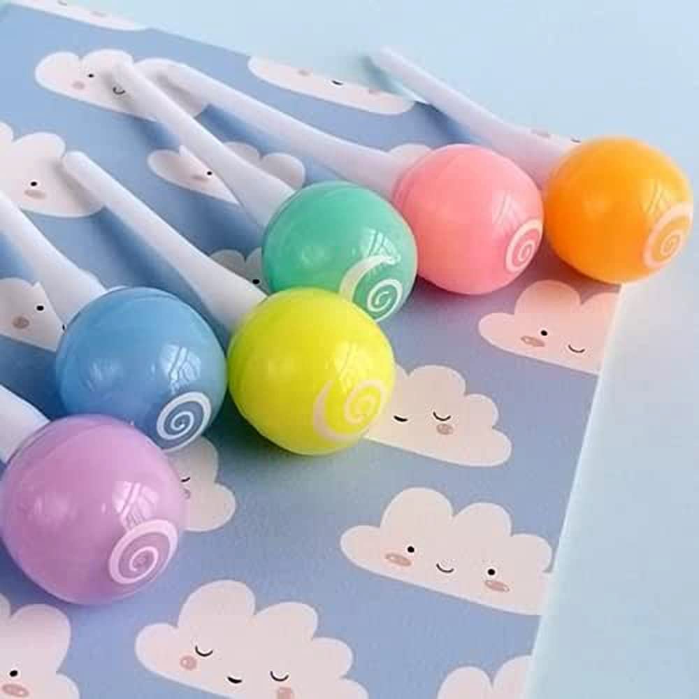 VAVIYA | Quirky Candy Theme Lollipop Shape Highlighters | Set Of 6 | Chocolate Theme | Chisel Tip Fine Grip Marker Pen | Ideal Gifts For Stationery Hoarders & Kids VAVIYA | Quirky Candy Theme Lollipop Shape Highlighters | Set Of 6 | Chocolate Theme | Chisel Tip Fine Grip Marker Pen | Ideal Gifts For Stationery Hoarders & Kids