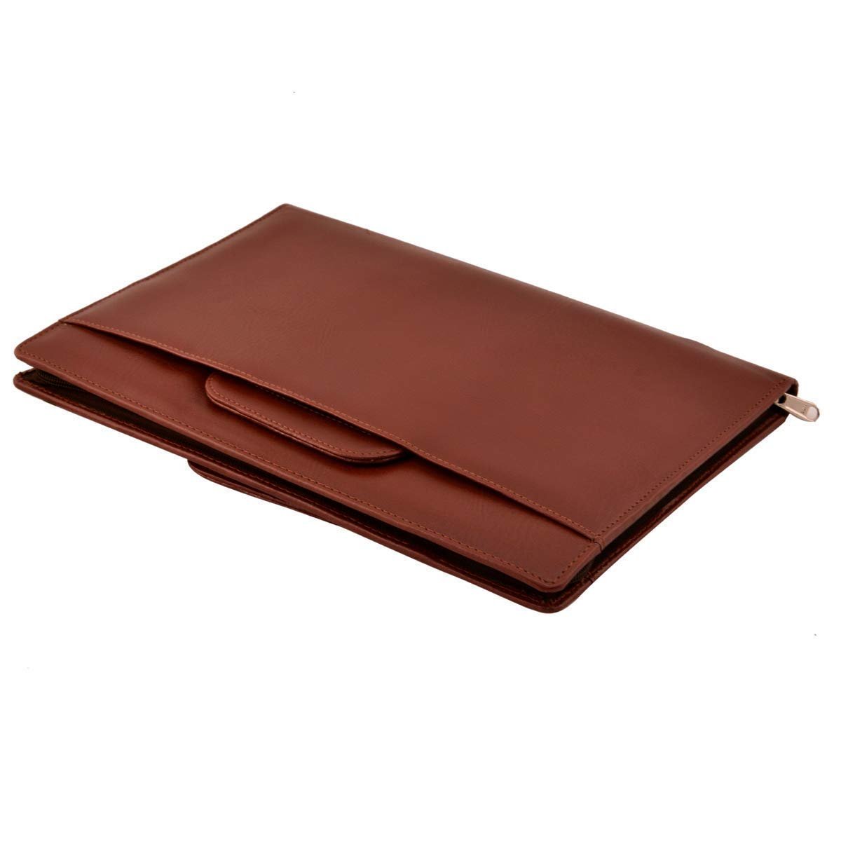 GOTIHOUSE Leatherette Material Professional File Folder for Certificates, Document Bag with Adjustable Handles (Black,Brown) (Brown, 20 Leafs) GOTIHOUSE Leatherette Material Professional File Folder for Certificates, Document Bag with Adjustable Handles (Black,Brown) (Brown, 20 Leafs)