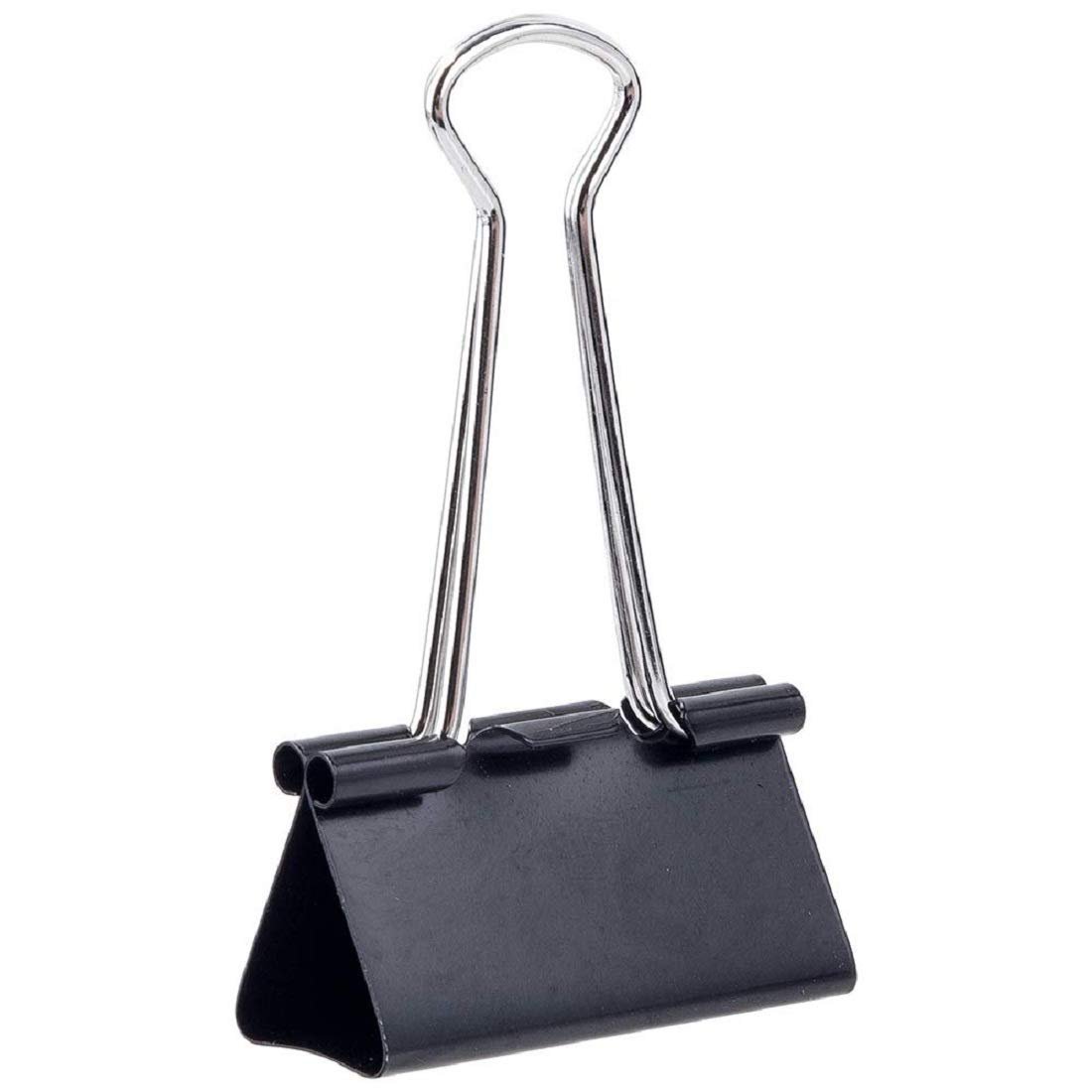Premium Quality 32 mm Black Medium Size Paper Clips for Notes Letter, Papers,Binder Clamps in Office, Home, School, Paper Holding Capacity Files Organized and Secure(Pack of-12) Premium Quality 32 mm Black Medium Size Paper Clips for Notes Letter, Papers,Binder Clamps in Office, Home, School, Paper Holding Capacity Files Organized and Secure(Pack of-12)