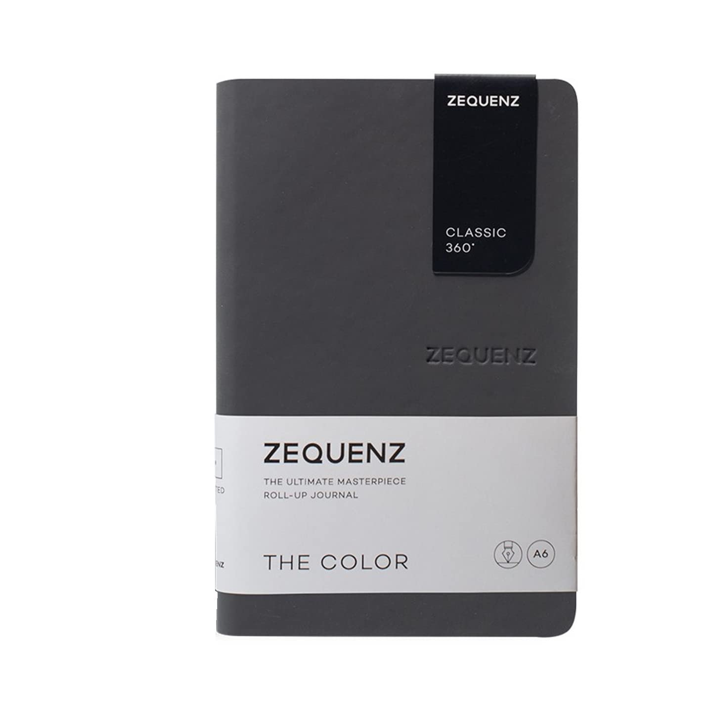 ZEQUENZ The Color Notebook Storm A6- Size Checks 200 Pages Soft Cover 9x14cm, 80gsm Cream Coloured Paper 360 Degree Openable Flexible Roll Up Journal for Writing Sketching Fountain Pen Friendly ZEQUENZ The Color Notebook Storm A6- Size Checks 200 Pages Soft Cover 9x14cm, 80gsm Cream Coloured Paper 360 Degree Openable Flexible Roll Up Journal for Writing Sketching Fountain Pen Friendly