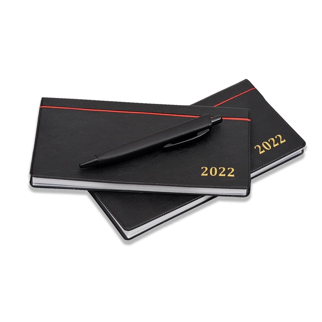COI Black Faux Leather 2022 Pocket Diary Planner Organizer Daily Memo Notepad Gift for Men & Women with Pen COI Black Faux Leather 2022 Pocket Diary Planner Organizer Daily Memo Notepad Gift for Men & Women with Pen