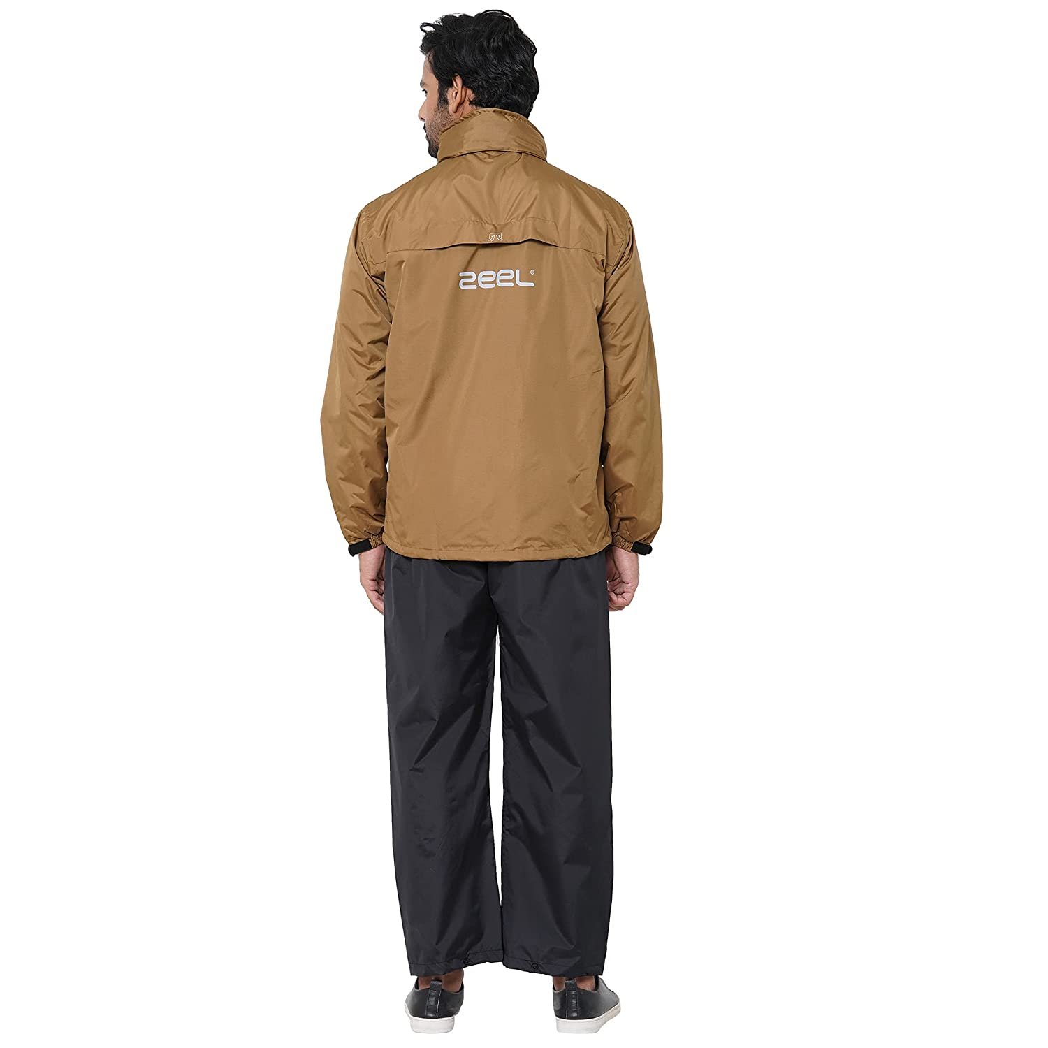 New ZEEL Mens Raincoat with Adjustable Hood | Stylish Jacket with Pockets | Waterproof Pant with Carrying Pouch | JS509 New ZEEL Mens Raincoat with Adjustable Hood | Stylish Jacket with Pockets | Waterproof Pant with Carrying Pouch | JS509