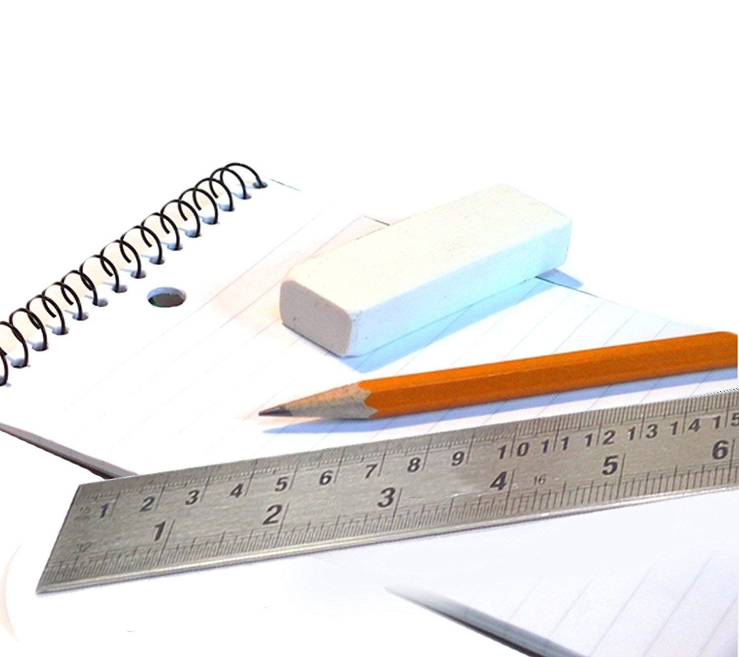 Shuban 60 cm Stainless Steel Ruler Scale Long 2 Side Measuring Tool for Architects, Engineers, College Students Shuban 60 cm Stainless Steel Ruler Scale Long 2 Side Measuring Tool for Architects, Engineers, College Students