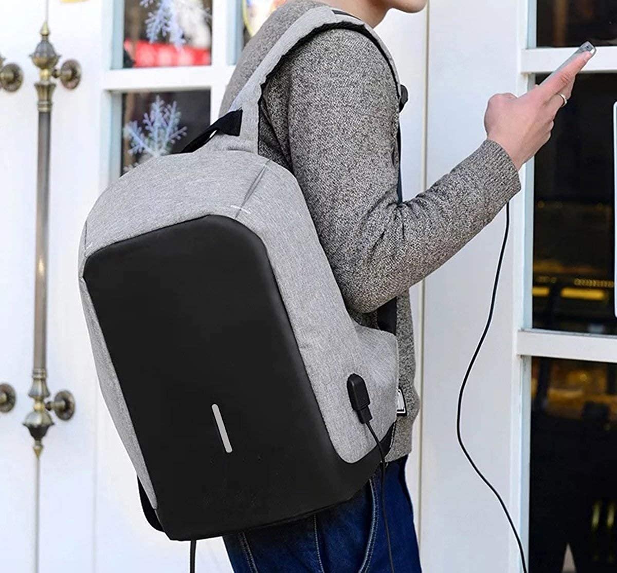 Northzone Anti Theft Backpack 15.6 Inch Laptop Bag with USB Charging Port and Water Resistant Fabric Northzone Anti Theft Backpack 15.6 Inch Laptop Bag with USB Charging Port and Water Resistant Fabric
