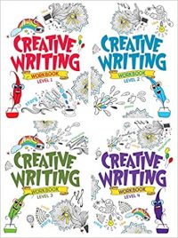 Creative Writing ( set of 4 workbooks) - Writing practice for kids