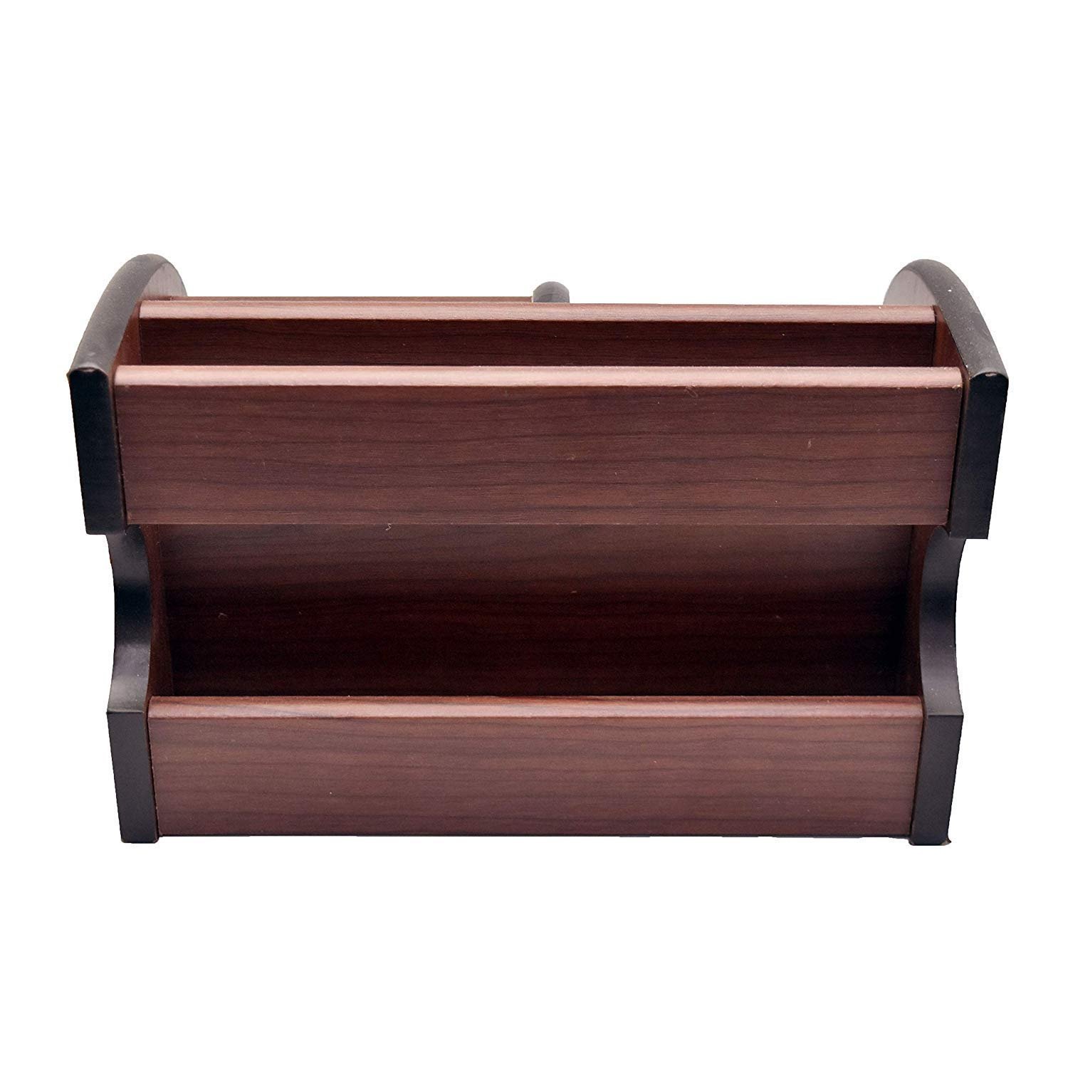 WEIRVI Wooden Desk Organizer Pen/Pencil Stand with Drawer, Mobile Holder & Remote Stand for Office Desk/Desktop/Table Storage Organizer Box WEIRVI Wooden Desk Organizer Pen/Pencil Stand with Drawer, Mobile Holder & Remote Stand for Office Desk/Desktop/Table Storage Organizer Box