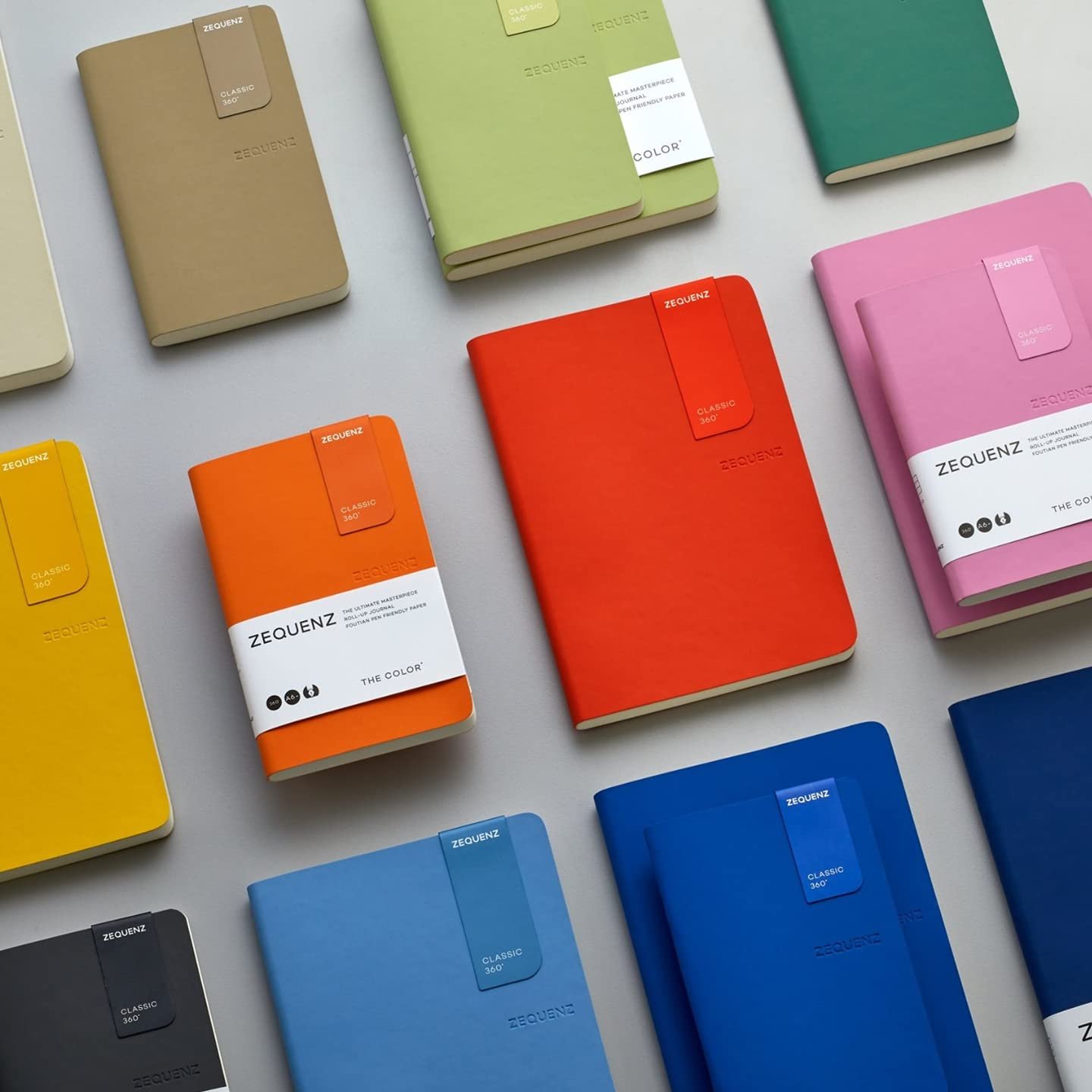 ZEQUENZ The Color Notebook Storm A6- Size Checks 200 Pages Soft Cover 9x14cm, 80gsm Cream Coloured Paper 360 Degree Openable Flexible Roll Up Journal for Writing Sketching Fountain Pen Friendly ZEQUENZ The Color Notebook Storm A6- Size Checks 200 Pages Soft Cover 9x14cm, 80gsm Cream Coloured Paper 360 Degree Openable Flexible Roll Up Journal for Writing Sketching Fountain Pen Friendly