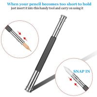 REHTRAD 29 Pcs Drawing Pencil Set for Artists Sketching Pencil Set with Graphite Pencils, Charcoal Pencils, Canvas Pencil Bag,Craft Knife,Eraser and Erasable Pencils