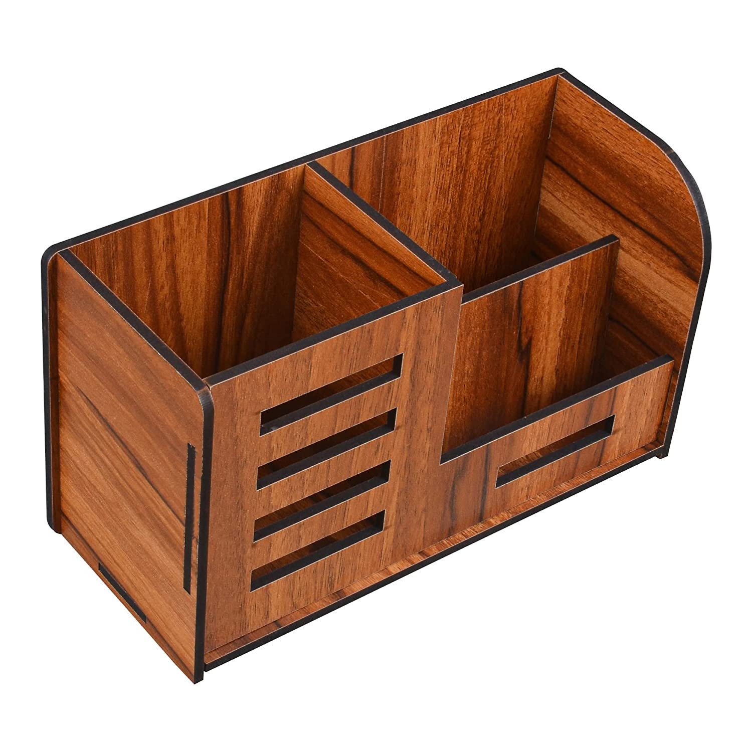 DecorHome Pen Stand With Visiting Card & Mobile Holder Multipurpose Wooden Desk Organizer Pen And Pencil Stand For Office Table With Business Card Holder Box And Mobile Stand (Wooden) DecorHome Pen Stand With Visiting Card & Mobile Holder Multipurpose Wooden Desk Organizer Pen And Pencil Stand For Office Table With Business Card Holder Box And Mobile Stand (Wooden)
