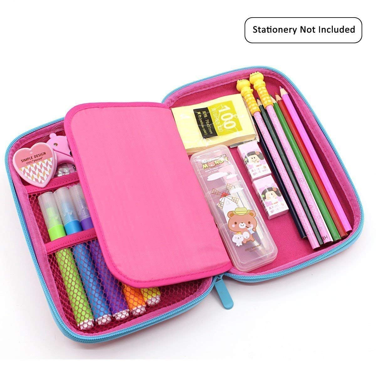 Mistazzo Mist Stylish Unicorn Print Large Capacity Hardtop EVA Pencil Case Organizer School Kids Girls Women Pen Holder Pouch Multipurpose Material Eva, Colour Purple Mistazzo Mist Stylish Unicorn Print Large Capacity Hardtop EVA Pencil Case Organizer School Kids Girls Women Pen Holder Pouch Multipurpose Material Eva, Colour Purple