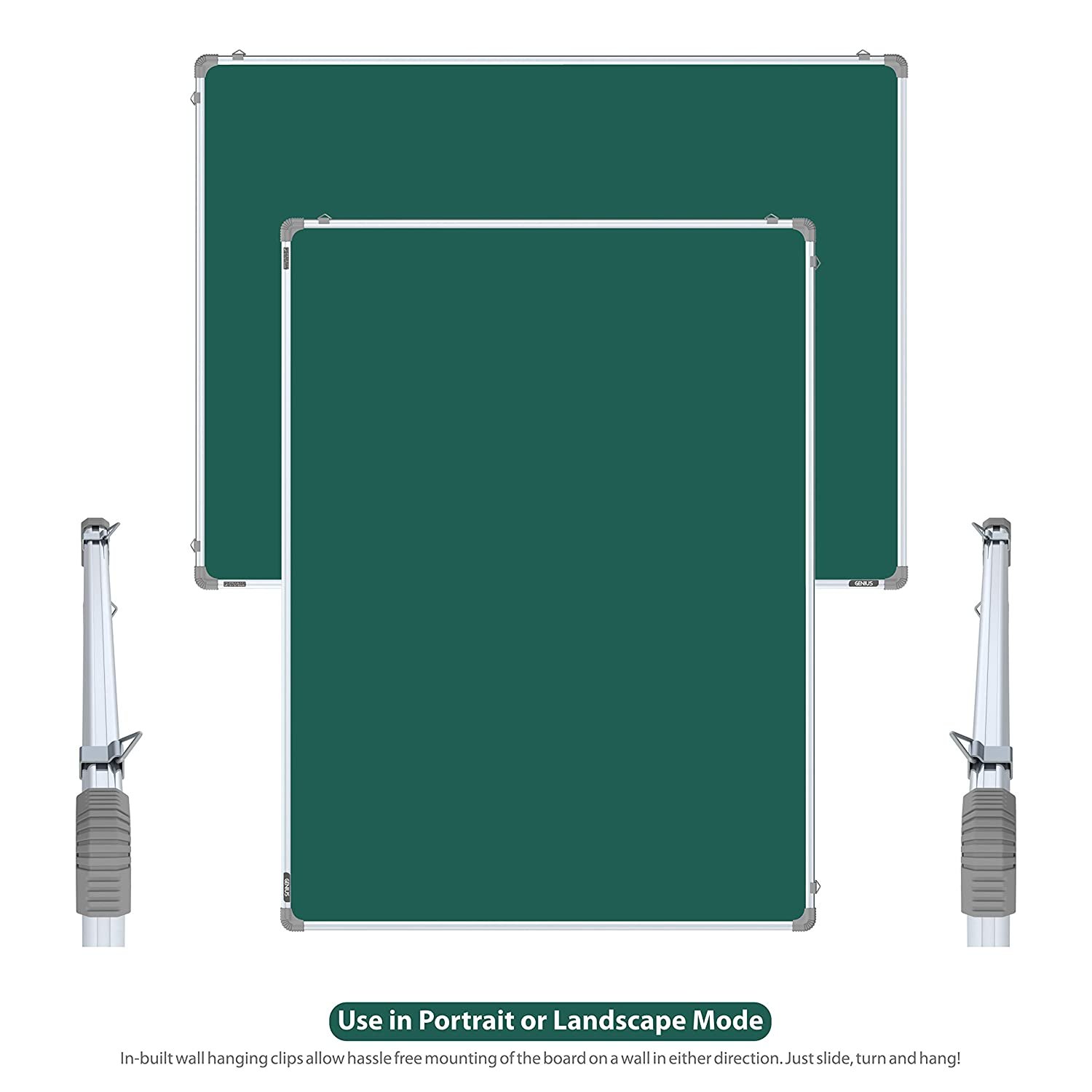 Pragati Systems® Genius Melamine (Non-Magnetic) Chalkboard for Kids, Home and School (GCHB90120), Lightweight Aluminium Frame, 3x4 Feet (Pack of 1) Pragati Systems® Genius Melamine (Non-Magnetic) Chalkboard for Kids, Home and School (GCHB90120), Lightweight Aluminium Frame, 3x4 Feet (Pack of 1)