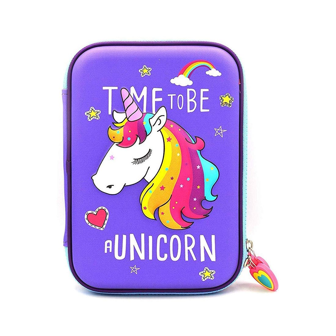 Mistazzo Mist Stylish Unicorn Print Large Capacity Hardtop EVA Pencil Case Organizer School Kids Girls Women Pen Holder Pouch Multipurpose Material Eva, Colour Purple Mistazzo Mist Stylish Unicorn Print Large Capacity Hardtop EVA Pencil Case Organizer School Kids Girls Women Pen Holder Pouch Multipurpose Material Eva, Colour Purple