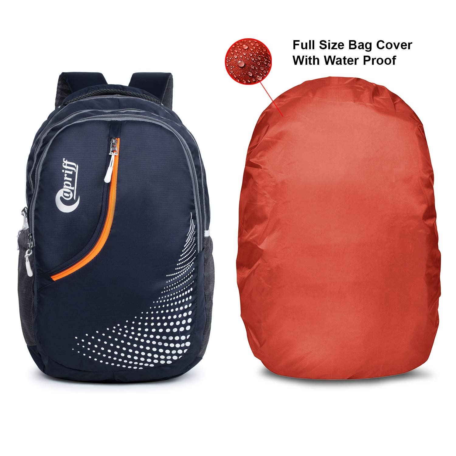 Capriff 32 L Casual Waterproof Laptop BagBackpack for Men Women Boys GirlsOffice School College Teens & Students with Rain Cover Capriff 32 L Casual Waterproof Laptop BagBackpack for Men Women Boys GirlsOffice School College Teens & Students with Rain Cover