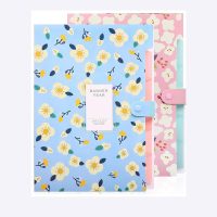 Corslet Certificate Expanding File Folders for Documents Large Size A4 Paper Holder Organizer School Office Home Multicolor with 5 Pockets (2-Pack)