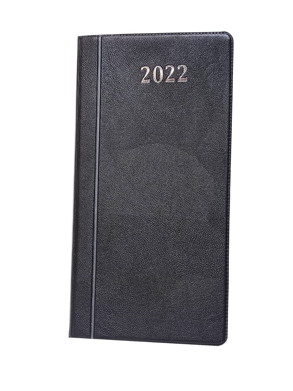 S M K T Slim line Diary 2022 Weekly Planner Vegan Leather Pocket Diary Set of 2 with Pen ( Black ) S M K T Slim line Diary 2022 Weekly Planner Vegan Leather Pocket Diary Set of 2 with Pen ( Black )