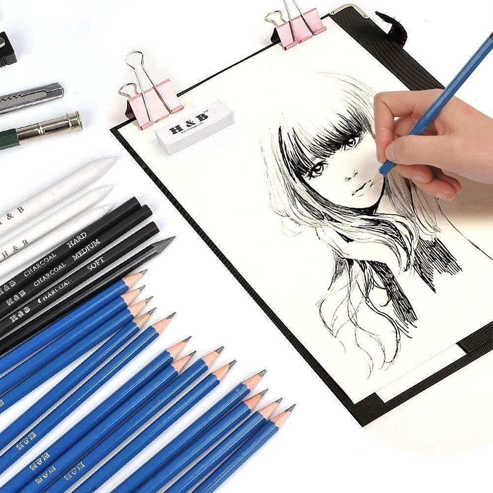 Afflatus Drawing Pencils Shading Pencils Set Drawing Kit Sketching Kit Sketch Pencils Set for Artists Charcoal Pencils for Artists Pencils for Artists Kit Graphite Pencil Set Artist Pencil Set 35 Pc Afflatus Drawing Pencils Shading Pencils Set Drawing Kit Sketching Kit Sketch Pencils Set for Artists Charcoal Pencils for Artists Pencils for Artists Kit Graphite Pencil Set Artist Pencil Set 35 Pc