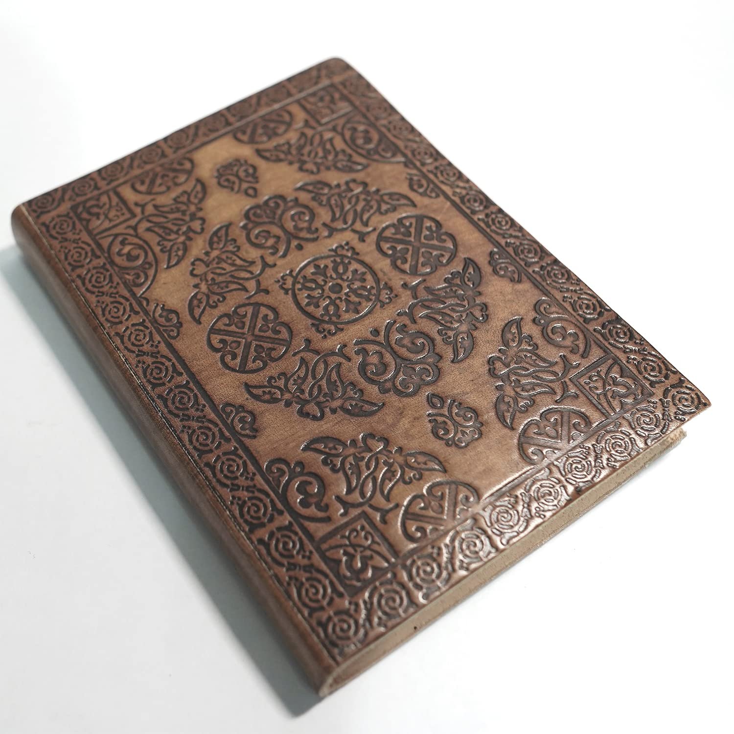 Schoolistaan Handcrafted Leather Journal for Diary WritingBound Daily Notepad for Men & Women Unlined Paper Medium, Writing pad Gift for Artist, Sketch (5x7 Inch, Brown) Schoolistaan Handcrafted Leather Journal for Diary WritingBound Daily Notepad for Men & Women Unlined Paper Medium, Writing pad Gift for Artist, Sketch (5x7 Inch, Brown)