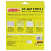 Camlin Kokuyo 4192567 24-Shade Full Size Colour Pencil Set (Assorted)