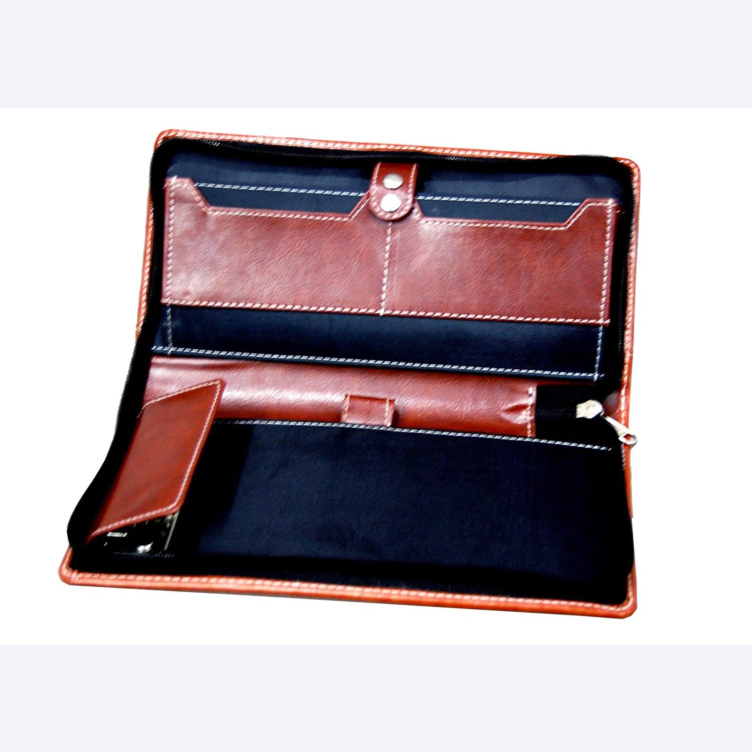Pareek Brown Expendable Passbooks And Cheque Book Holder/Document Holder/Cards All In One Pareek Brown Expendable Passbooks And Cheque Book Holder/Document Holder/Cards All In One