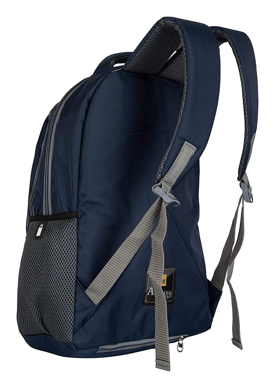Half Moon 35 L Casual Waterproof Laptop Bag/Backpack for Men Women Boys Girls/Office School College Teens & Students with Rain Cover (18 Inch) (Navy) Half Moon 35 L Casual Waterproof Laptop Bag/Backpack for Men Women Boys Girls/Office School College Teens & Students with Rain Cover (18 Inch) (Navy)
