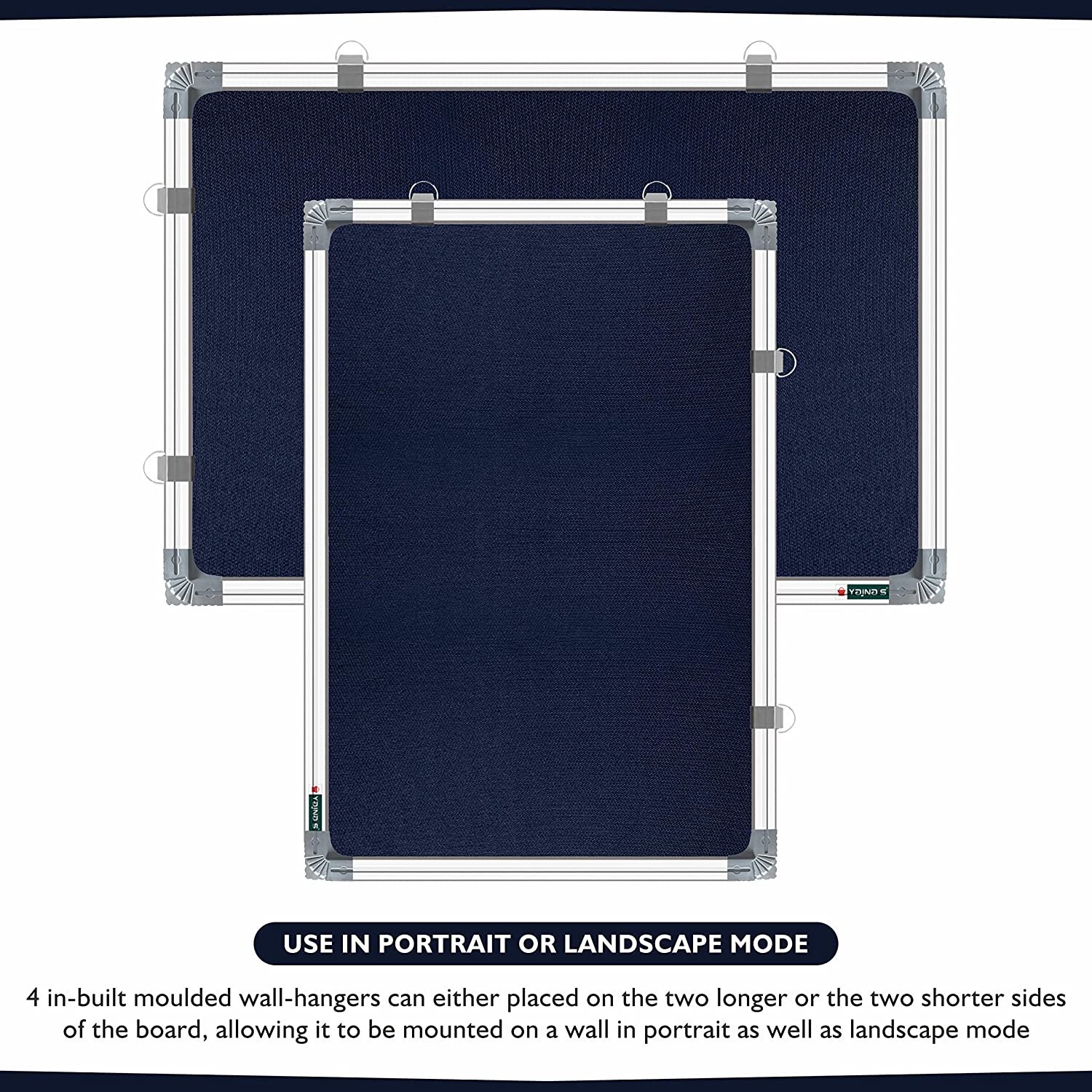 YAJNAS Premium Material 1.5 X 2 Feet Notice Pin-up Board/Pin-up Board/Soft Board/Bulletin Board/Pin-up Display Board for Office, School and Home, (Blue, Pack of 1) YAJNAS Premium Material 1.5 X 2 Feet Notice Pin-up Board/Pin-up Board/Soft Board/Bulletin Board/Pin-up Display Board for Office, School and Home, (Blue, Pack of 1)