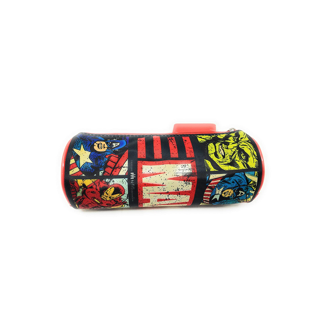 HMI Marvel Avengers Polyester Round Shaped Pencil Bag - Multicolor HMI Marvel Avengers Polyester Round Shaped Pencil Bag - Multicolor
