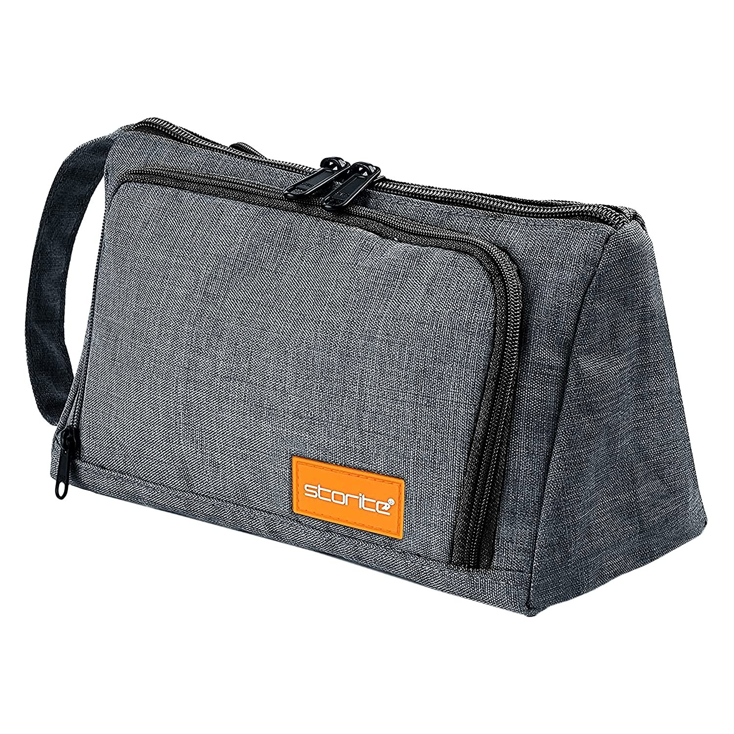 Storite Pencil Cases Big Capacity High Quality Storage Case Holder, Large Pencil Pen Pouch, Portable Pen Bag Makeup Bag Stationary Organizer Bag with Zipper for Kids - Grey Storite Pencil Cases Big Capacity High Quality Storage Case Holder, Large Pencil Pen Pouch, Portable Pen Bag Makeup Bag Stationary Organizer Bag with Zipper for Kids - Grey