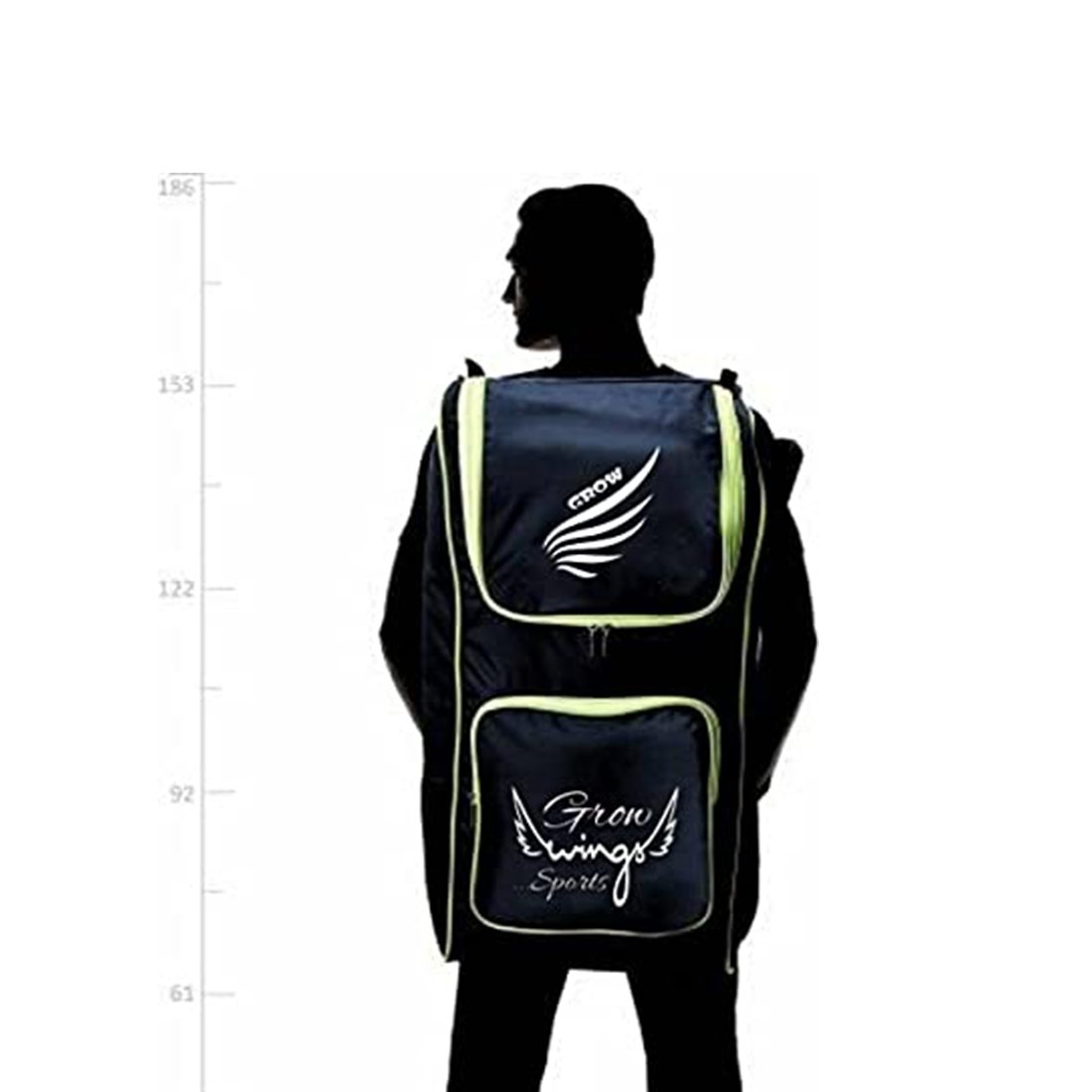 Grow wings Cricket Kit Bag Sports kit Bag (Kit Bag) Grow wings Cricket Kit Bag Sports kit Bag (Kit Bag)