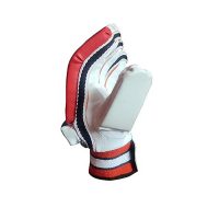 H.K.SPORTS 1 Pair of Cricket Batting Gloves (White) (Youth)