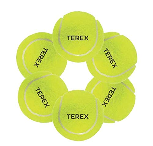 AEROGLO Sports - Terex Ultra Rubber Tennis Cricket Ball (Fluorescent Light Green) - Pack of 6 (Standard Size) AEROGLO Sports - Terex Ultra Rubber Tennis Cricket Ball (Fluorescent Light Green) - Pack of 6 (Standard Size)