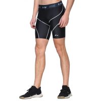 B-TUF Mens Compression Shorts Tights Lycra for Gym Swimming Running Cycling Football Badminton Sport BT-81
