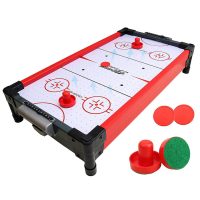 Toyshine Speed-Up Electric Air Powered Hockey Table Indoor Sports Gaming Set 2 Paddles, 2 Pack (80 Cms) - NEW