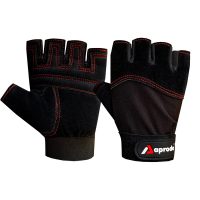 APRODO Beginner Weight Lifting Gym Gloves, Free Size