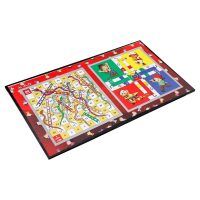 SONU SPORTS CO. SPORTS GOODS SSSG 3 in 1 Wooden Ludo, Snakes and Ladders Printed Foldable Eating and Study Multipurpose Bed Table (55cm x 30cm) (Multicolour) ( Best For 1-2 year )