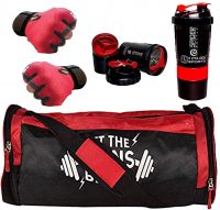 5 O'CLOCK SPORTS Combo of Gains Bag GymFitness KitComboGym AccessoriesGym Kitfor Men and Women