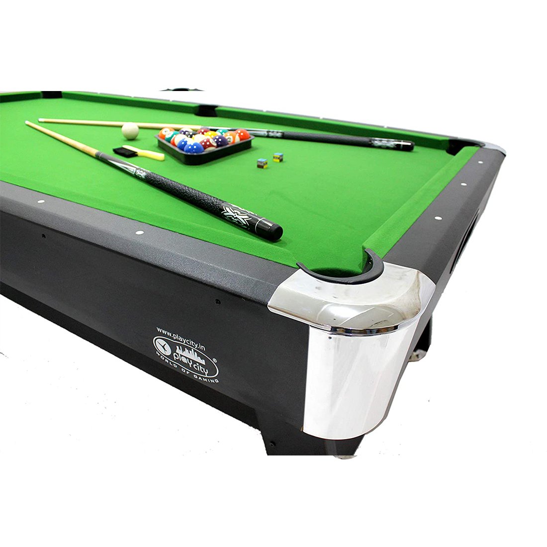 Play In The City Pool Table 8 Ft X 4 Ft Green American Style Billiard Play In The City Pool Table 8 Ft X 4 Ft Green American Style Billiard