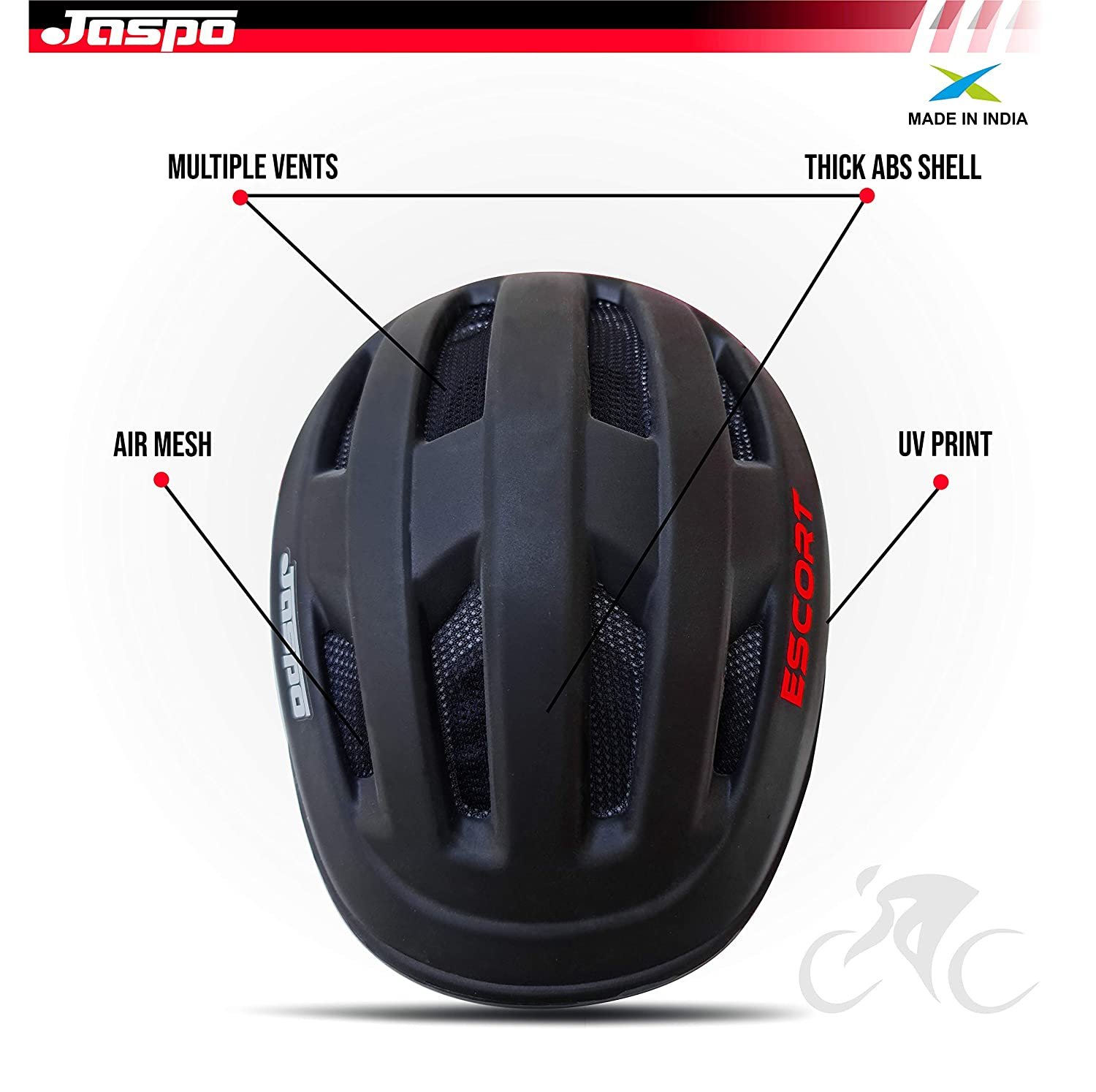 jaspo Multi Utility Sports Helmet for Cycling, Skating, Skateboarding jaspo Multi Utility Sports Helmet for Cycling, Skating, Skateboarding