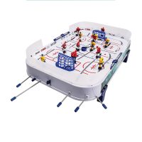Franklin Sports Table Top Rod Hockey Game Set - Perfect Hockey Toy + Gameroom Game for Kids + Family - Mini Tabletop Rod Hockey Board + Pucks Included