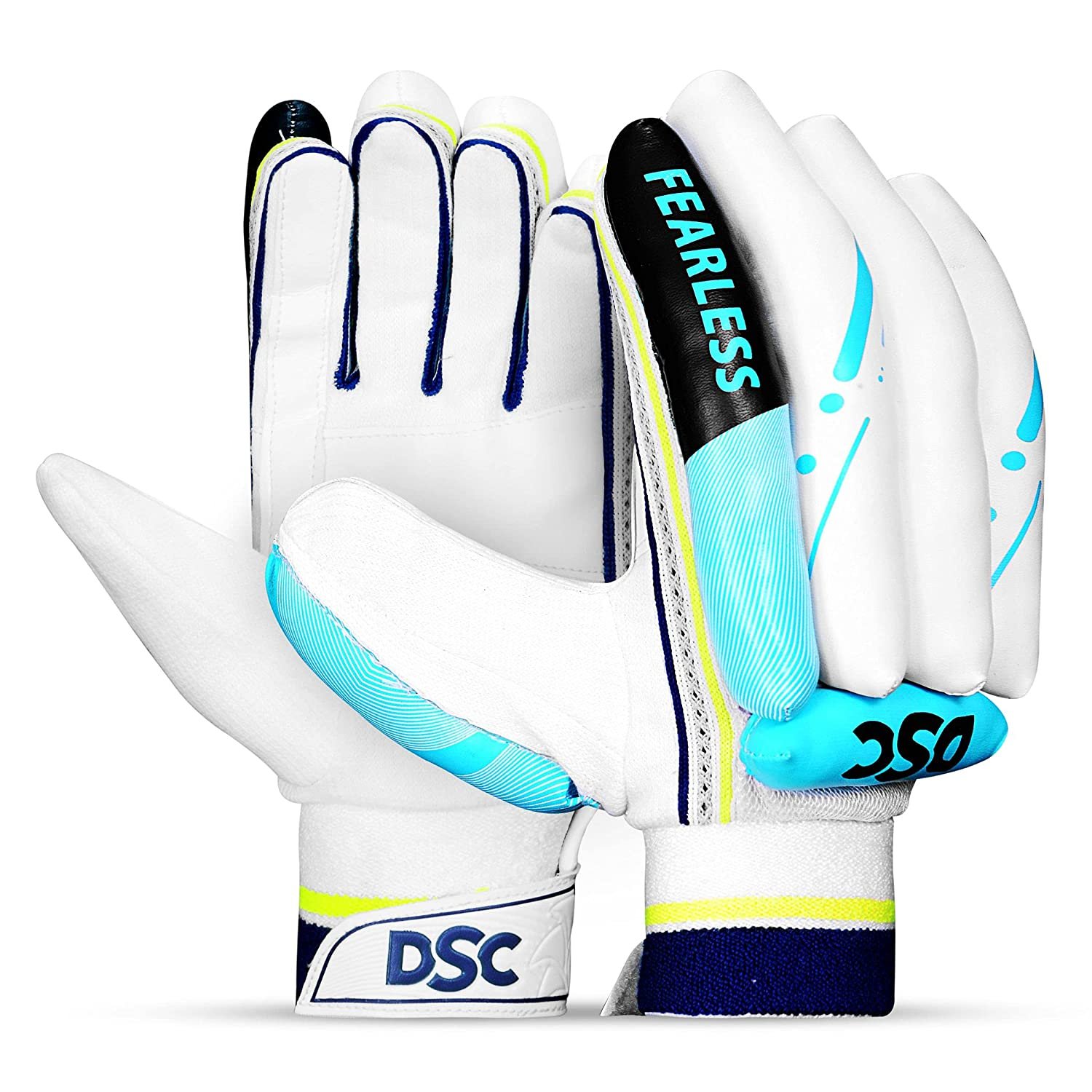 DSC Condor Ruffle Leather Cricket Batting Gloves DSC Condor Ruffle Leather Cricket Batting Gloves